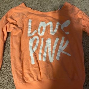 PINK sweatshirt size small!